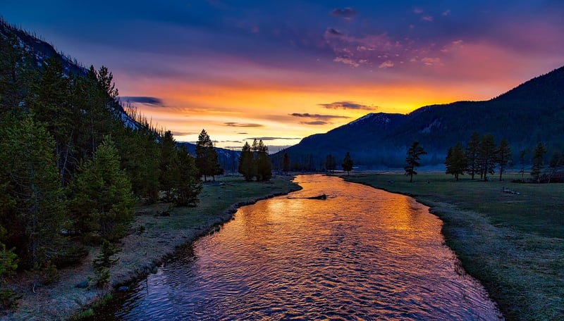 Wilderness Sunset